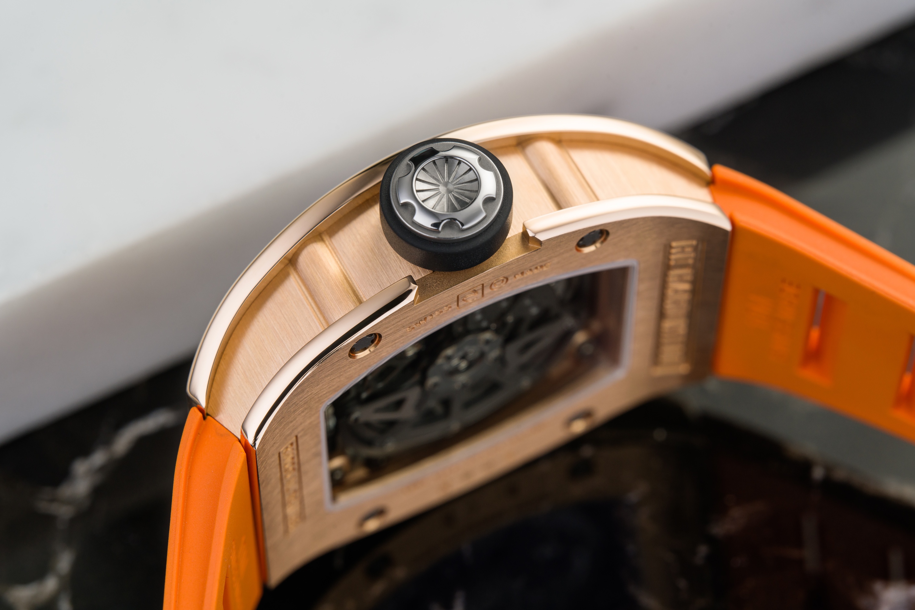 リシャールミル ラバーストラップ ベルト RM10 STRAP ORANGE M リシャールミル ラバーストラップ ベルト RM10 STRAP ORANGE M